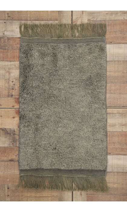 2 x 3 Small Gray Moroccan Rug 30602