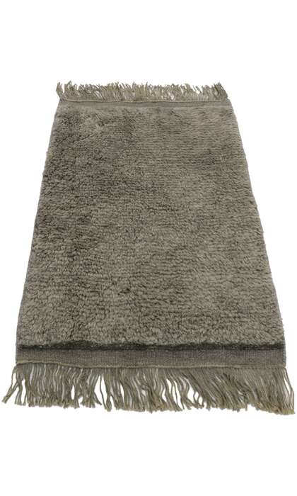 2 x 3 Small Gray Moroccan Rug 30602