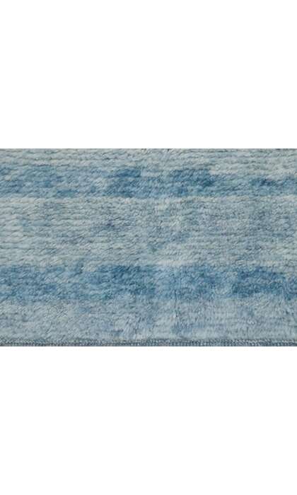 2 x 3 New Contemporary Blue Moroccan Rug 30604