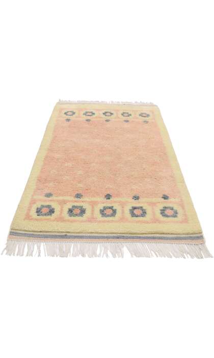 3 x 5 Swedish Pink Moroccan Rug 30615