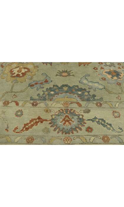 9 x 13 Modern Oushak Rug 53195