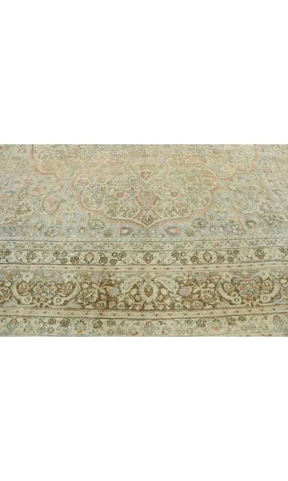 9 x 12 Antique Persian Mashhad Rug 53219