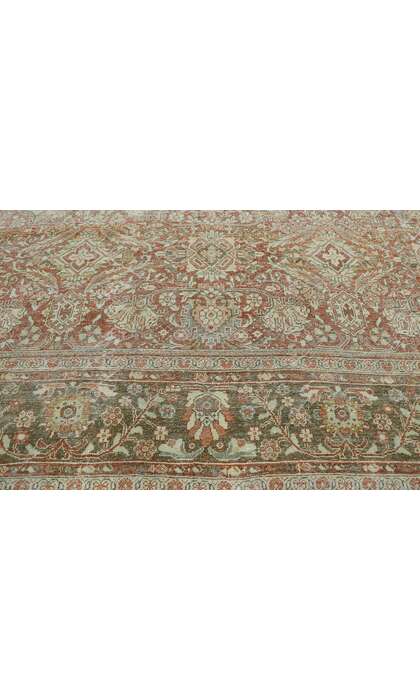 10 x 14 Antique Persian Mahal Rug 53232