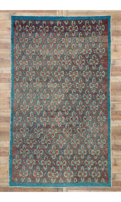 6 x 10 Vintage Turkish Sivas Rug 53251