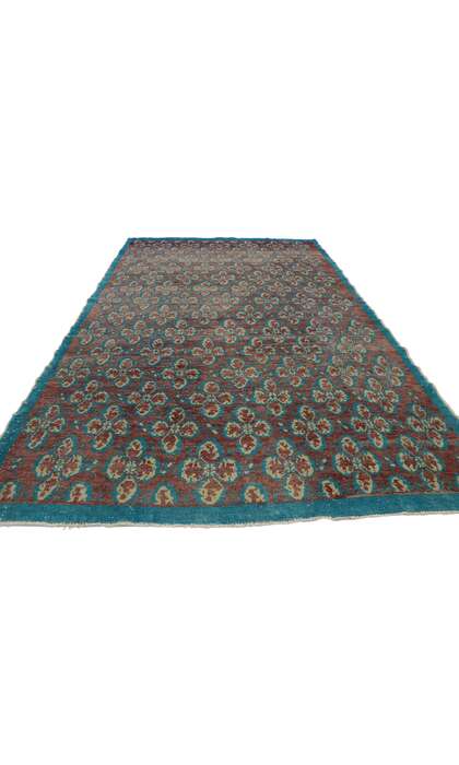 6 x 10 Vintage Turkish Sivas Rug 53251
