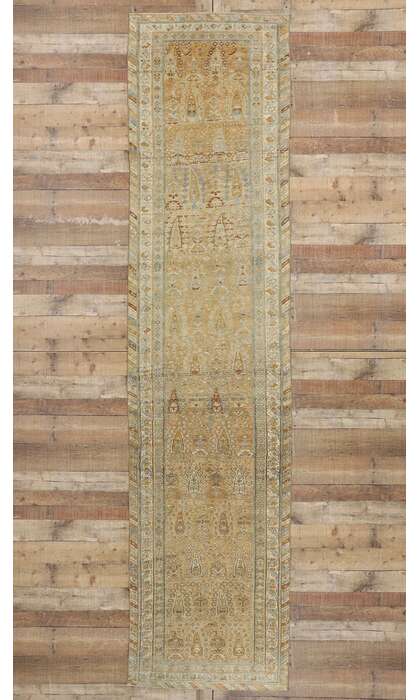 3 x 13 Antique Persian Bakhtiari Rug 53253