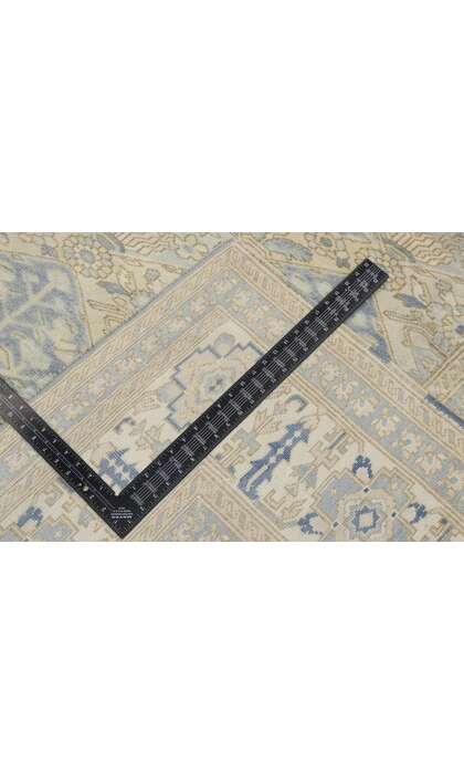 9 x 12 Vintage Turkish Oushak Rug 53259