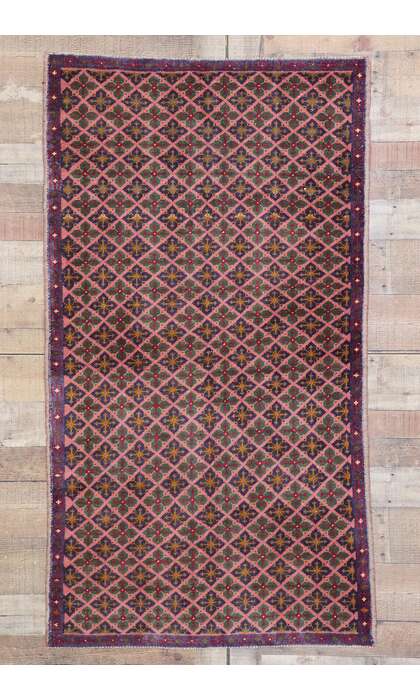 3 x 6 Vintage Turkish Sivas Rug 53262