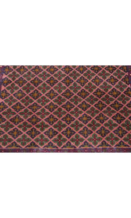 3 x 6 Vintage Turkish Sivas Rug 53262
