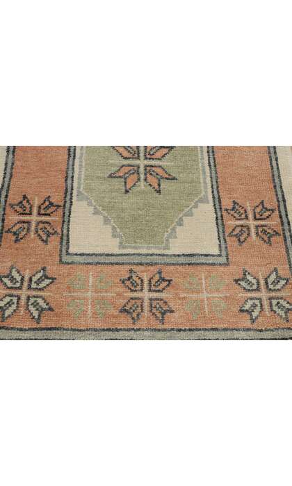 3 x 13 Modern Oushak Rug Runner 53264