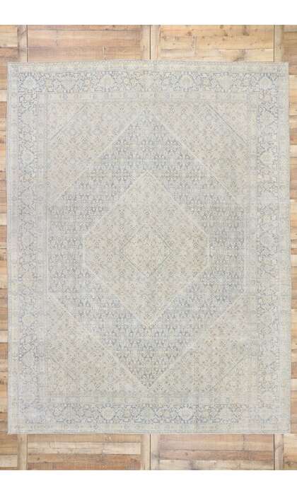 9 x 12 Vintage Persian Tabriz Rug 532749 x 12 Vintage Persian Tabriz Rug 53274