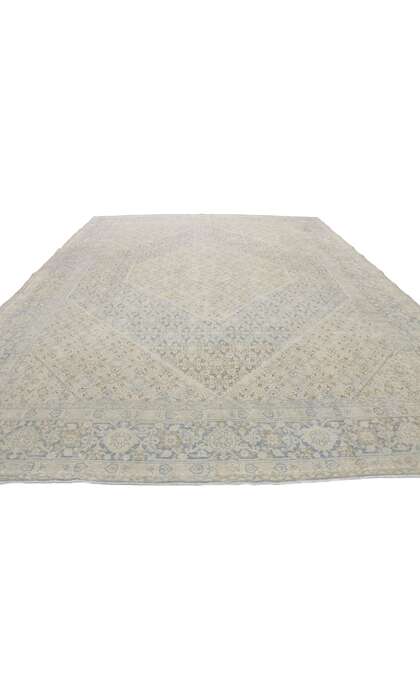 9 x 12 Vintage Persian Tabriz Rug 53274