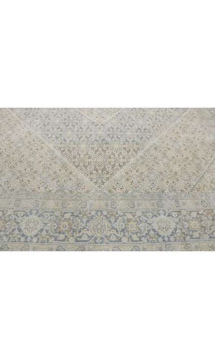 9 x 12 Vintage Persian Tabriz Rug 53274