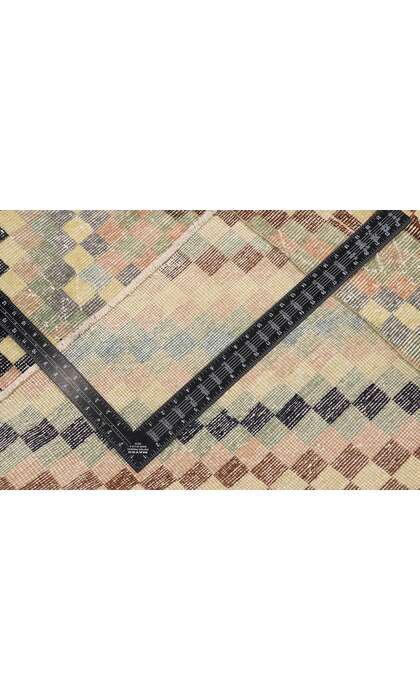 6 x 9 Vintage Turkish Sivas Rug 53278