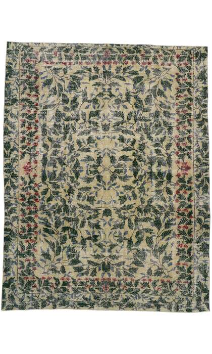 8 x 10 Vintage Turkish Sivas Rug 53279