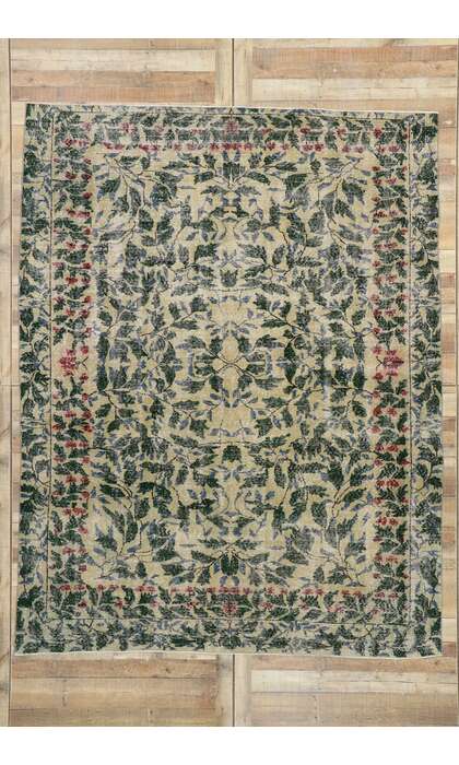 8 x 10 Vintage Turkish Sivas Rug 53279