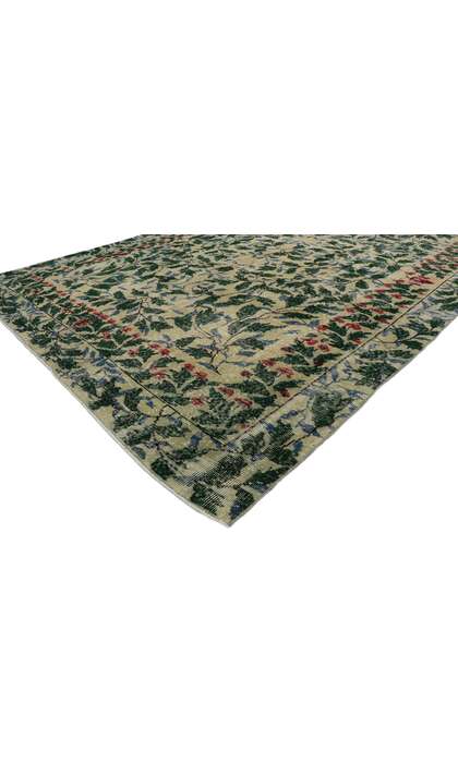 8 x 10 Vintage Turkish Sivas Rug 53279