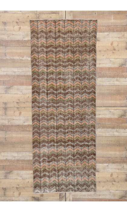 3 x 9 Vintage Turkish Sivas Rug 53284