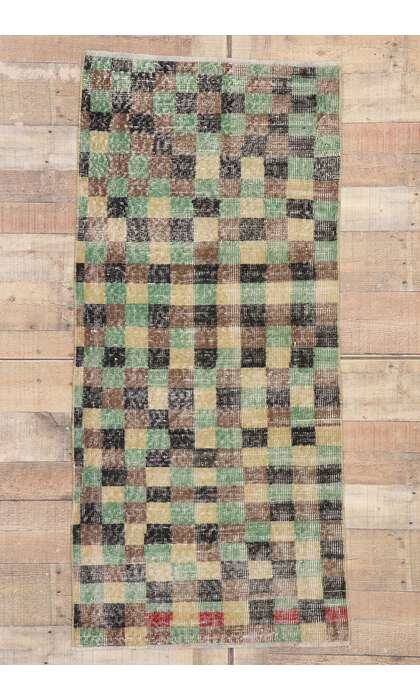 2 x 5 Vintage Turkish Sivas Rug 53286