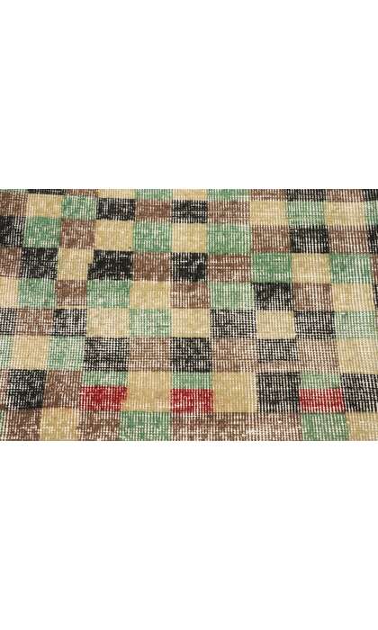 2 x 5 Vintage Turkish Sivas Rug 53286