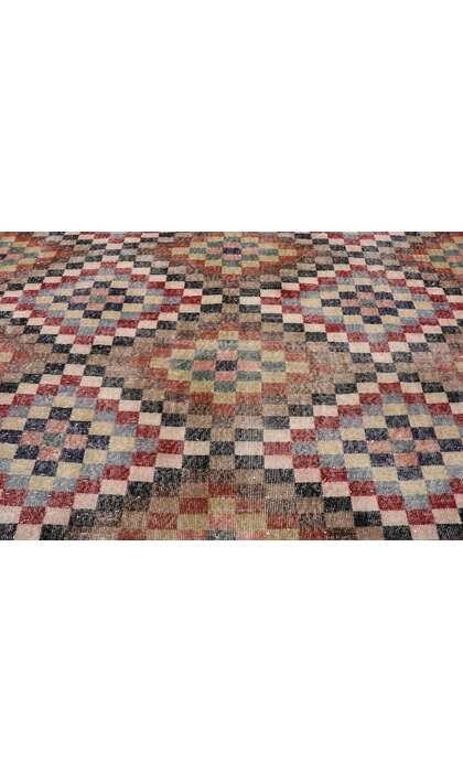 7 x 11 Vintage Turkish Sivas Rug 53288