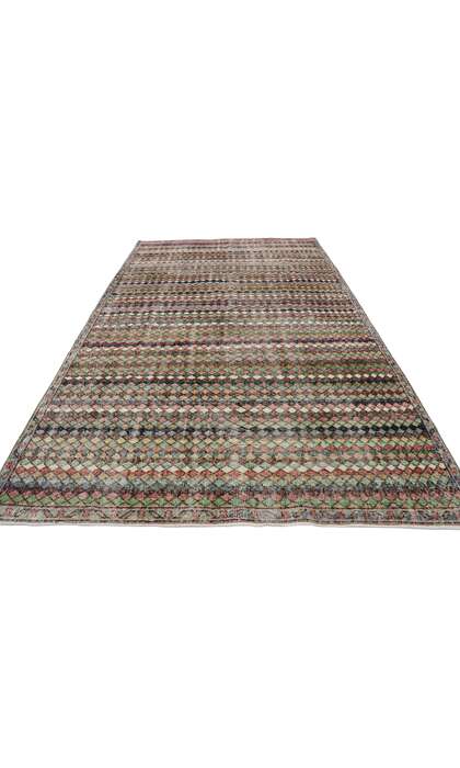 5 x 9 Vintage Turkish Sivas Rug 532895 x 9 Vintage Turkish Sivas Rug 53289