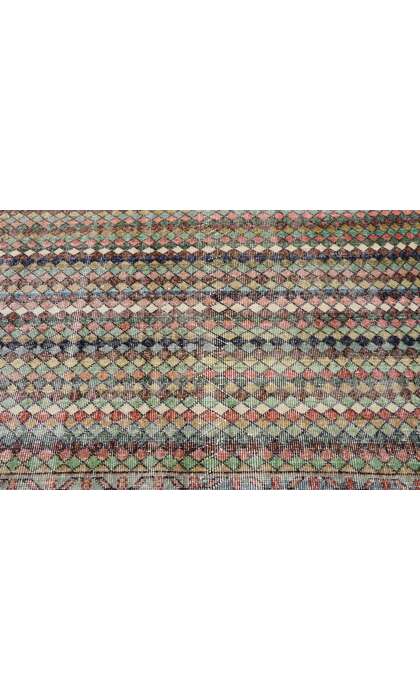 5 x 9 Vintage Turkish Sivas Rug 53289