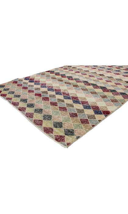 4 x 10 Vintage Turkish Sivas Rug 53292