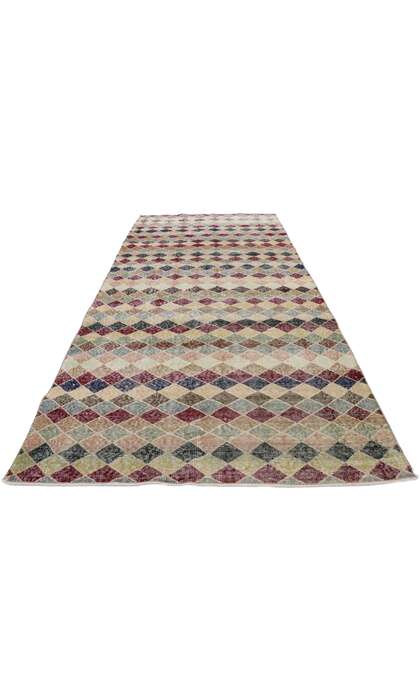 4 x 10 Vintage Turkish Sivas Rug 53292