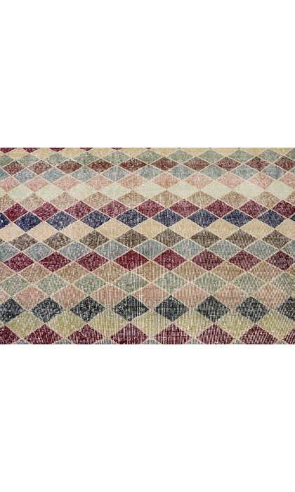 4 x 10 Vintage Turkish Sivas Rug 532924 x 10 Vintage Turkish Sivas Rug 53292