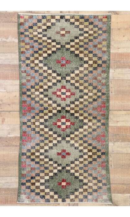 3 x 7 Vintage Turkish Sivas Rug 533173 x 7 Vintage Turkish Sivas Rug 533173 x 7 Vintage Turkish Sivas Rug 53317