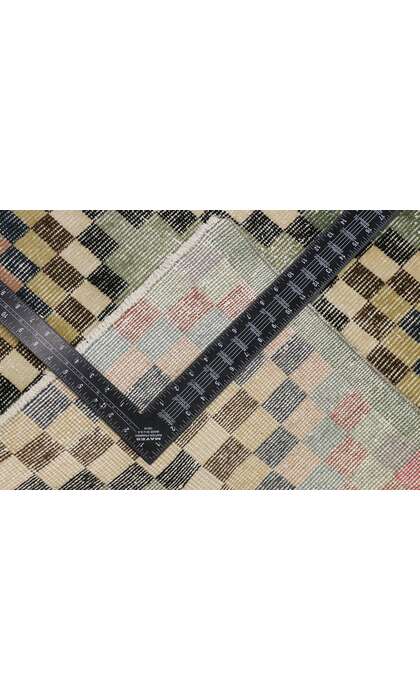 3 x 7 Vintage Turkish Sivas Rug 53317