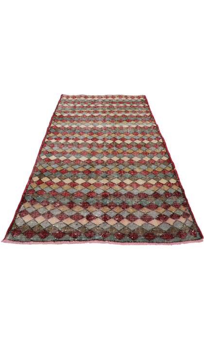 3 x 5 Vintage Turkish Sivas Rug 53321