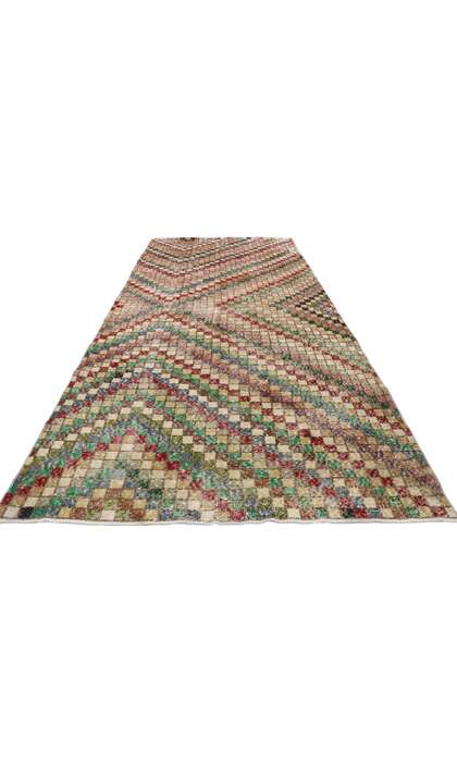 4 x 10 Vintage Turkish Sivas Rug 53324