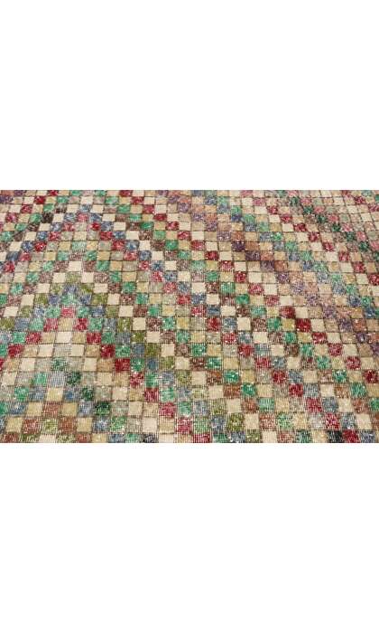 4 x 10 Vintage Turkish Sivas Rug 53324