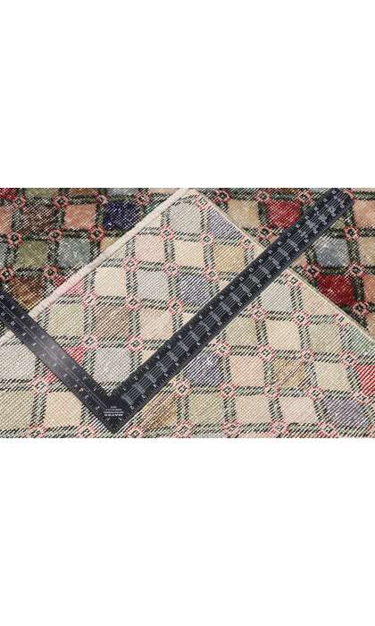 4 x 7 Vintage Turkish Sivas Rug 53327