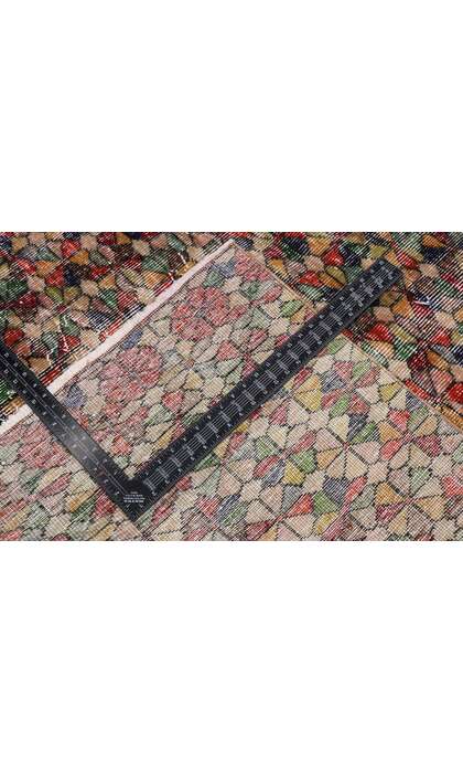 6 x 9 Vintage Turkish Sivas Rug 53331