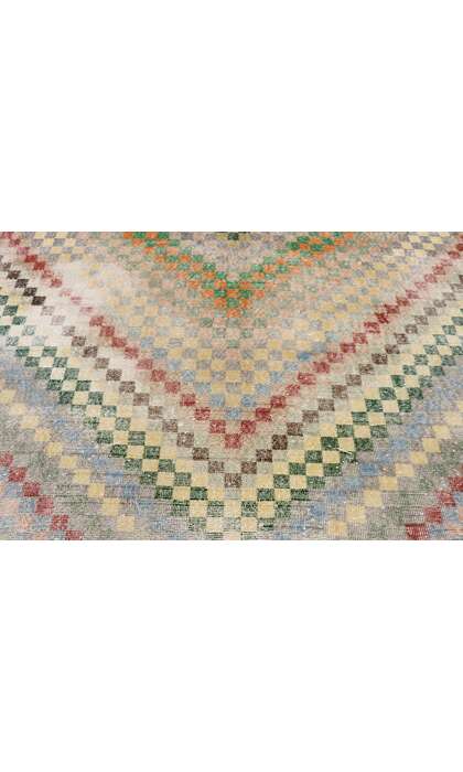 6 x 10 Vintage Turkish Sivas Rug 53337