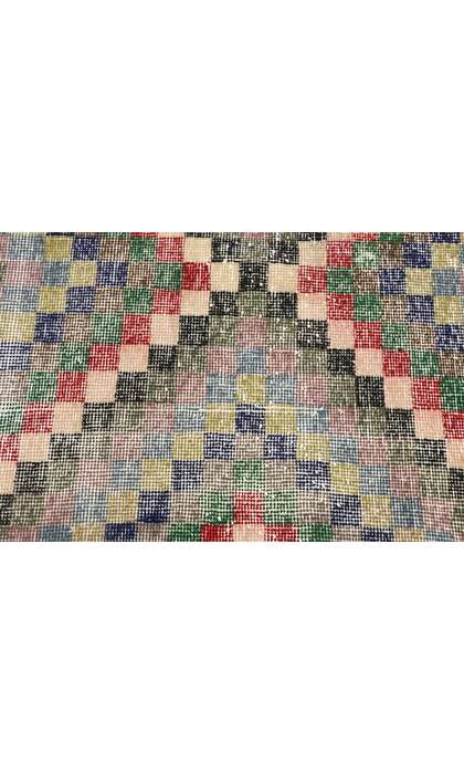 3 x 6 Vintage Turkish Sivas Rug 53339