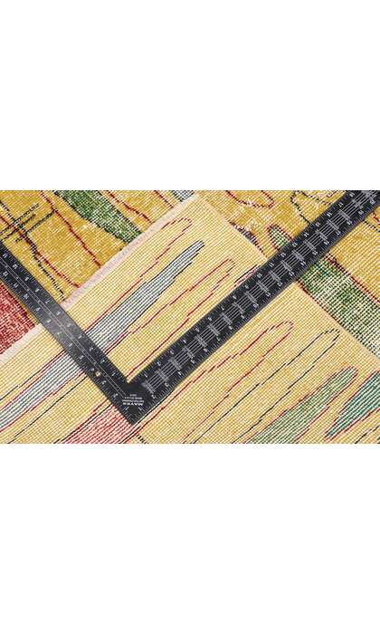 4 x 7 Vintage Turkish Sivas Rug 53340