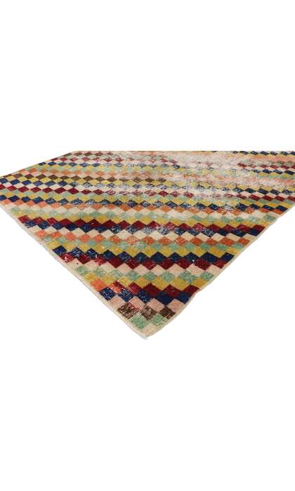 3 x 5 Vintage Turkish Sivas Rug 53342