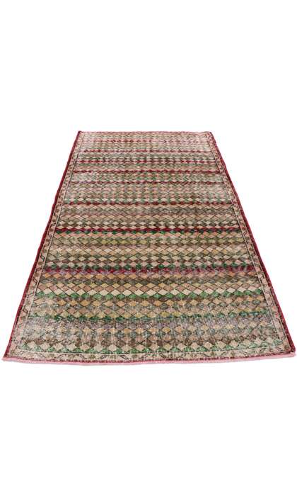 3 x 6 Vintage Turkish Sivas Rug 53343