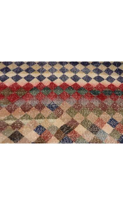 4 x 6 Vintage Turkish Sivas Rug 53353
