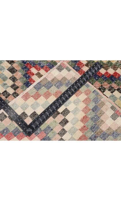 4 x 6 Vintage Turkish Sivas Rug 53357