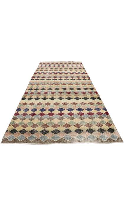 4 x 10 Vintage Turkish Sivas Rug 53363