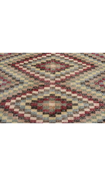 5 x 12 Vintage Turkish Sivas Rug 53367