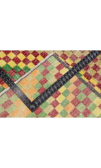 4 x 7 Vintage Turkish Sivas Rug 53370