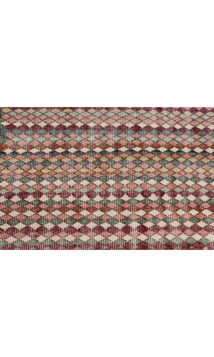 3 x 6 Vintage Turkish Sivas Rug 53371