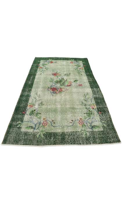 4 x 6 Vintage Turkish Sivas Rug 53373