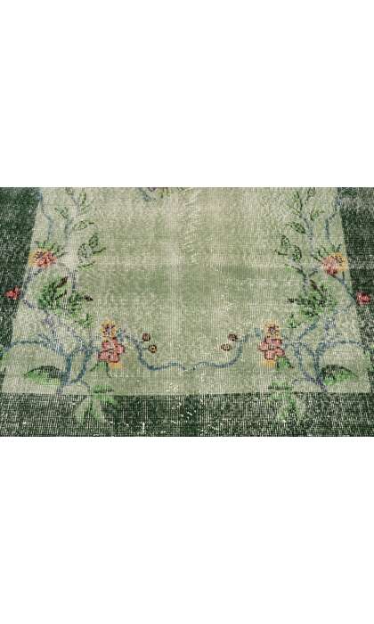 4 x 6 Vintage Turkish Sivas Rug 53373